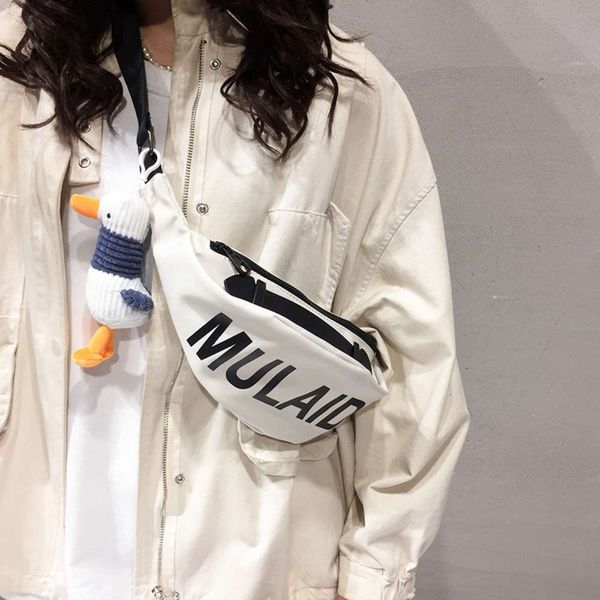 

canvas bag women's hip hop cht fashion sports satchel