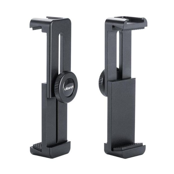 

cell phone mounts & holders vlog mount with cold shoe for microphone vlogging stand holder 1/4 screw android