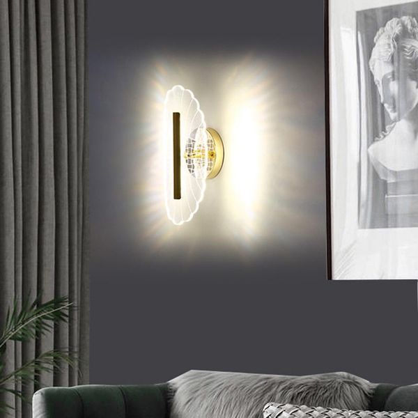 

wall lamp simplicity led light bedroom bedside lighting decoration home living room dining fixture aisle corridor balcony lamps