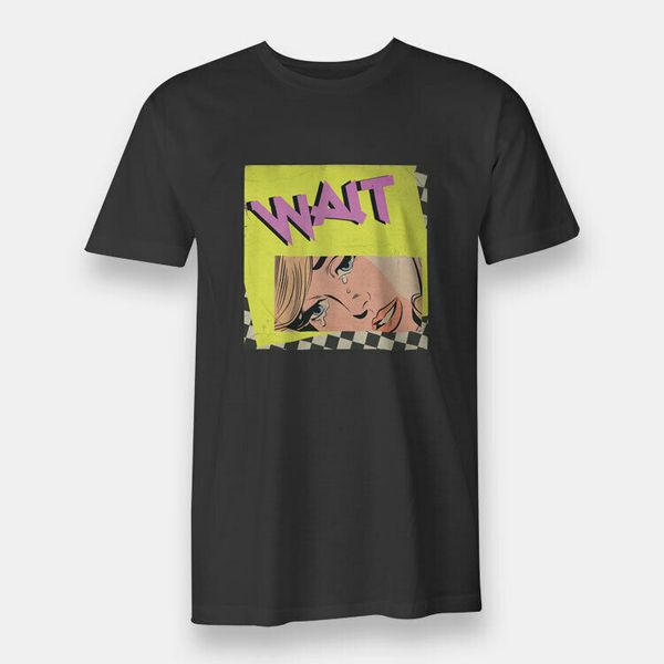 

the pop maroon 5 wait men's t-shirt black, White;black