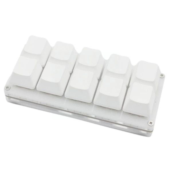 

keyboard mouse combos ten-key silver axis small diy custom shortcut for programming portable white keys accounting a8a9