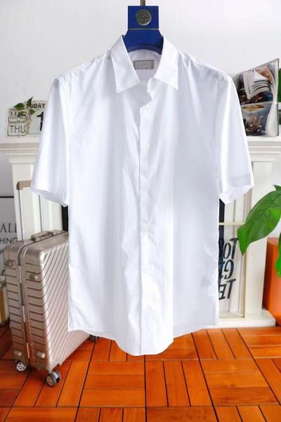 

fashion men's shirts 2021 runway luxury european design party style clothing casual, White;black