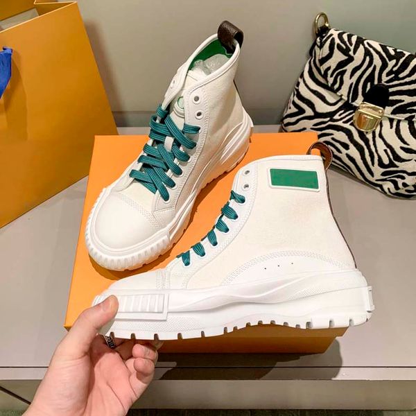 

wedge platform casual strap shoe for woman designers shoes women sneakers fashion pairs outdoor oblique technology trainers with box 09, Black