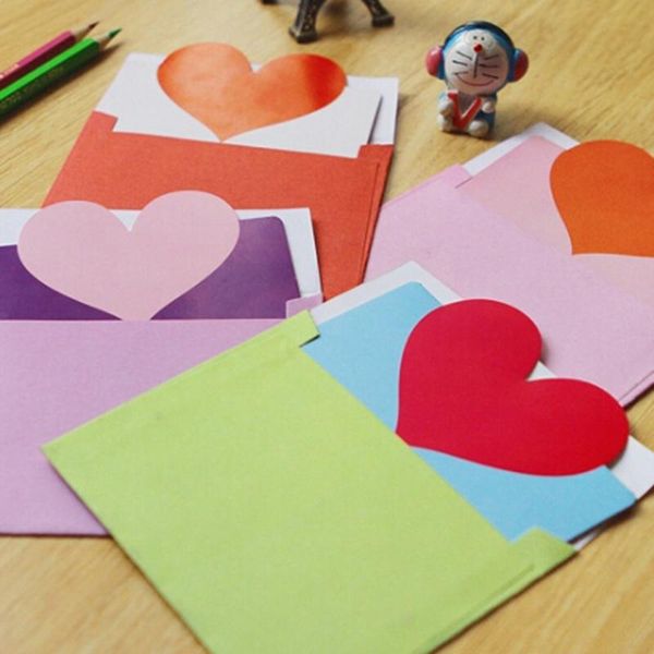 

greeting cards creative heart-shaped card korean three-dimensional birthday wishes wedding love couple thanksgiving