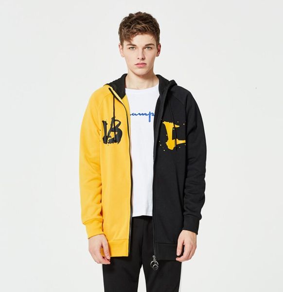 

brand men's hoodies jacket fashion streetwear luxury designer clothing contrast color tracksuits hoodie sweatshirts jackets, Black