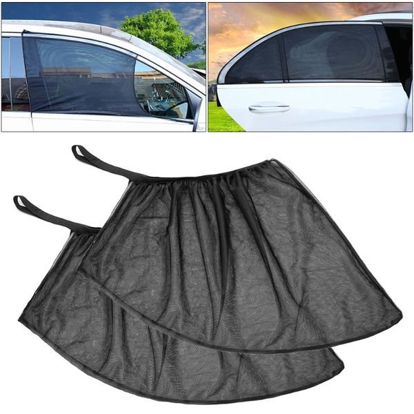 

mosquito net 2pcs/lot car side window visor shade mesh shield sunshade repellent uv protection anti covers