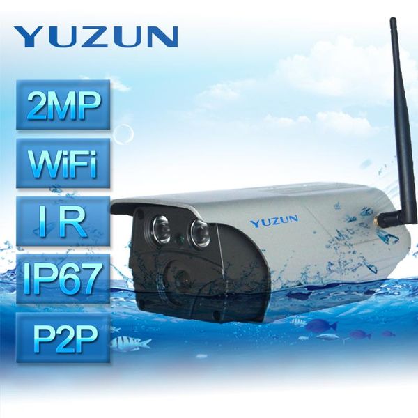 

1080pwifi security camera super waterproof ip67 surveillance with voice intercom anti immersion cctv ir-cut ip cameras
