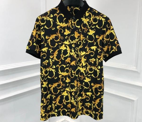 

t shirts 20ss brand flower floral print tee cotton casual for men, White;black