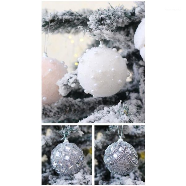 

party decoration pack of 1 christmas ball pendant foam baubles ornament xmas tree holiday decorations1