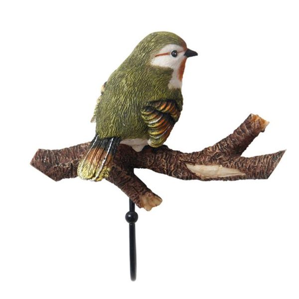

resin bird wall hook coat and hat decorative hanger home ornament hooks & rails