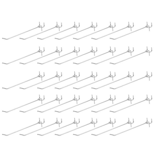 

piece 150mm clothes hook slat wall retail display shop hanging suitable for household hangers & racks