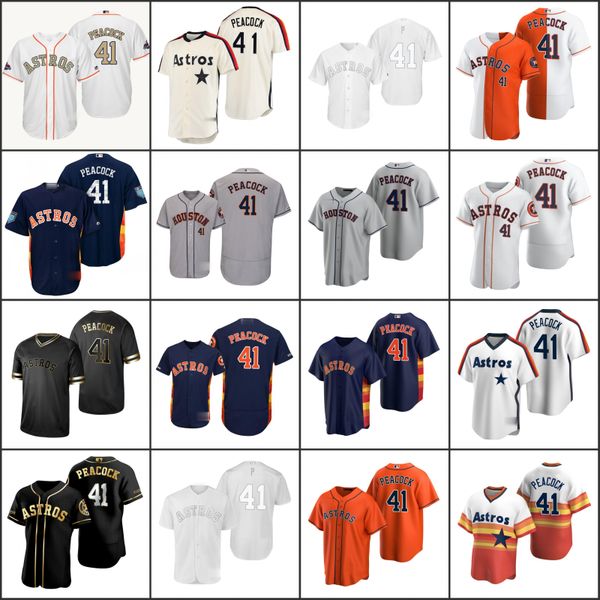 

houston astros men 41 brad peacock women youthjerseys, Black;red