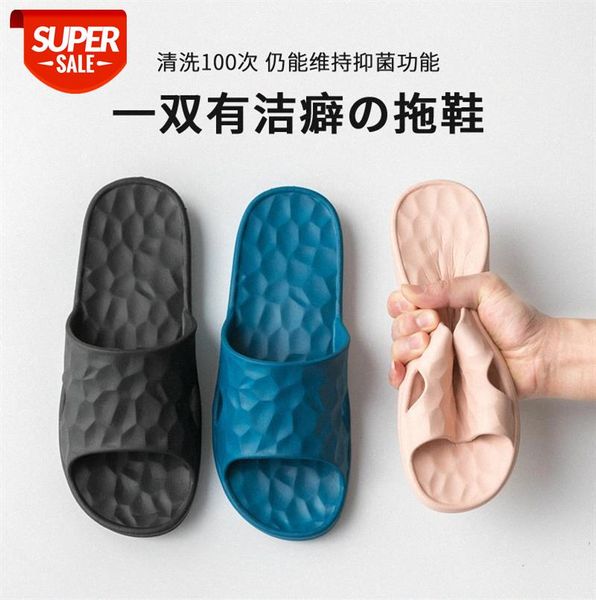 

water cube slippers women japanese non-slip couple home bathroom bath net red shoes #wq7m, Black