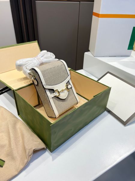 

[with box] horsebit 1955 mini bag double g classic designer luxury handbag purse small tote handbags shoulder bags crossbodys series 11.5x17