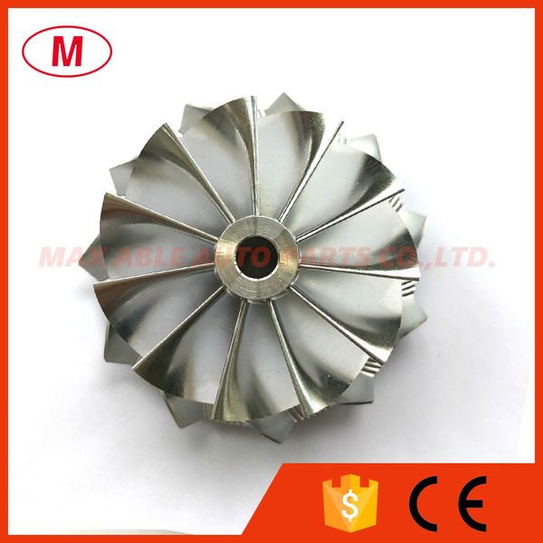 

rhf5hb 48.50/59.94mm 11+0 blades performance turbocharger turbo billet compressor wheel/milling wheel for subaru vf30/vf34/vf35/vf36/vf37/vf