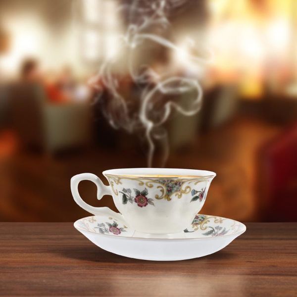 

mugs 1 set coffee mug practical cup with tray (assorted color)