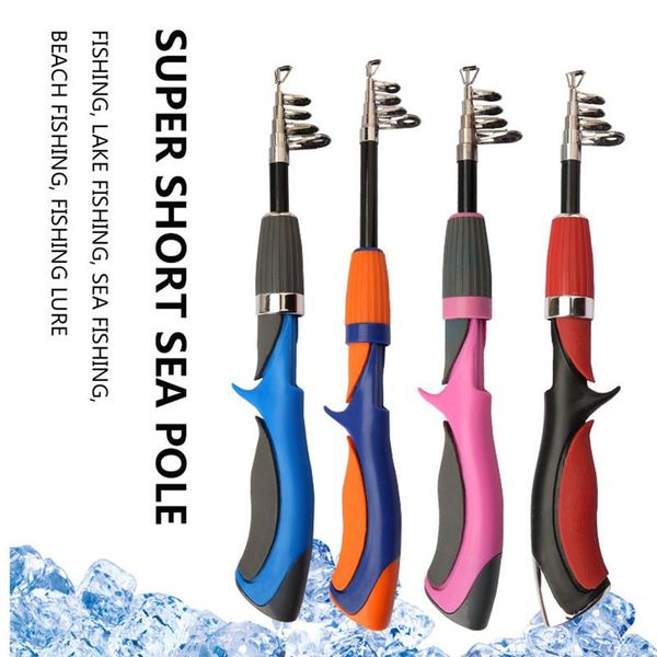 

carbon fiber rod superhard boat ice lure fishing with reel tackle set 1.2m 1.4m 1.6m length rods