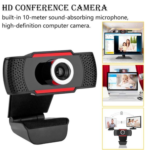 

webcams hd 12m pixels web usb plug n play camera with built-in mic rotatable widescreen video for computer notebook laptop