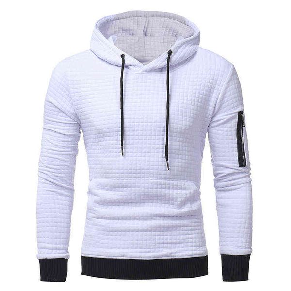 

mrmt 2021 brand mens hoodies sweatshirts pullover men long-sleeved hoody casual man zipper hooded sweatshirt for male clothing, Black