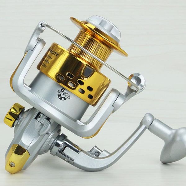 

baitcasting reels yumoshi sa1000 - 7000 6bb fishing reel carp feeder spinning carretilhas de pesca moulinet molinet