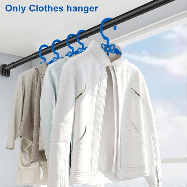 

hangers & racks abs coat hat shoes storage rack space saving clothes hanger laundry room foldable travel home multifunctional closet organiz