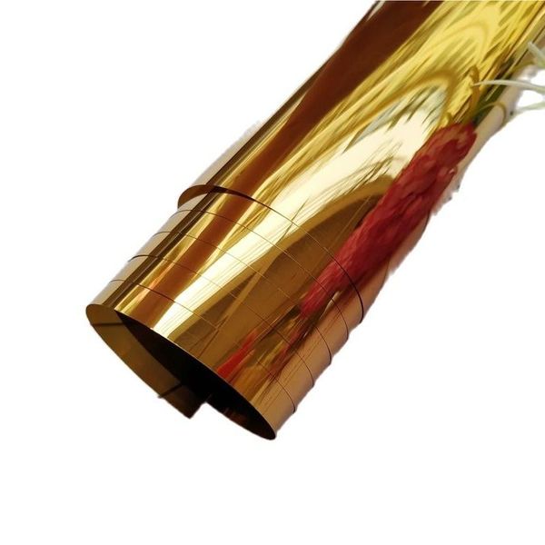 

window stickers golden glass film reflective mirror sunscreen insulation household balcony shading sticker