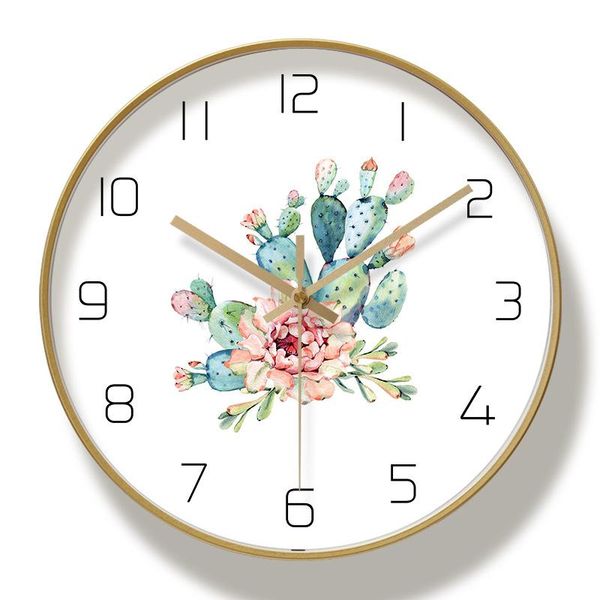 

wall clocks clock modern design glass decorative living room silent quartz home decor 50w24
