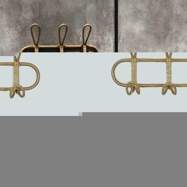 

pcs rattan wall hooks,kids garments organizer rack clothes hat hanging hook hanger kids room decor hangers & racks