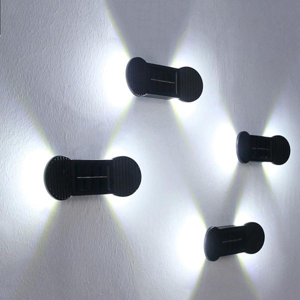 

outdoor wall lamps solar light sensor terrace led security lights garden