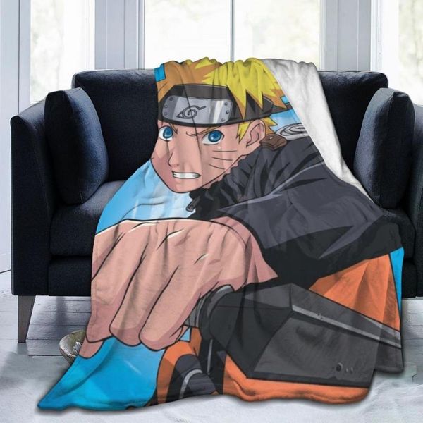 

blankets naruto mingyue super soft micro sofa throwing blanket anime coral fleece children and bedroom decoration