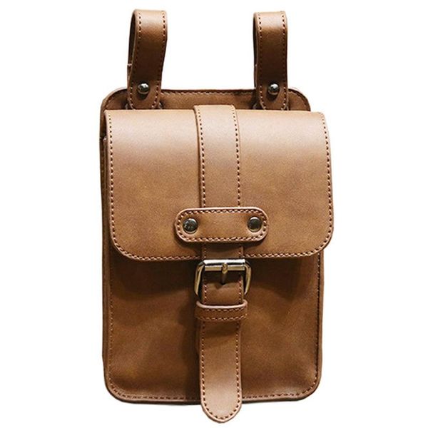 

fashion fanny pack chest bag belt zipper small card holder phone wallet bolsos de cintura cuero hombre luxury waist bags