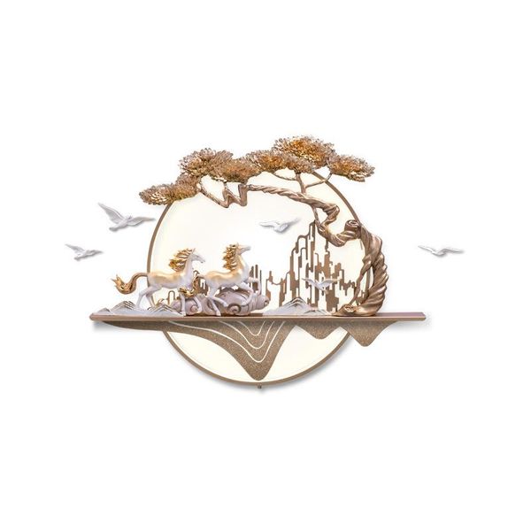 

decorative objects & figurines 3d relief guest pine home decoration wall painting room accessories aesthetic decor modern creative