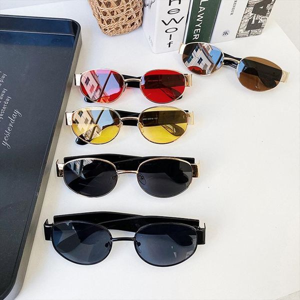 

vintage steampunk oval sunglasses women fashion ins shades uv400 eyewear men anti blu ray clear lens glasses frame, White;black