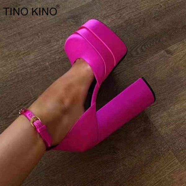 

summer women's party nightclub shoes banquet platform sandals women shoes super high heels wedding shoes plus size 35-43 y220209, Black