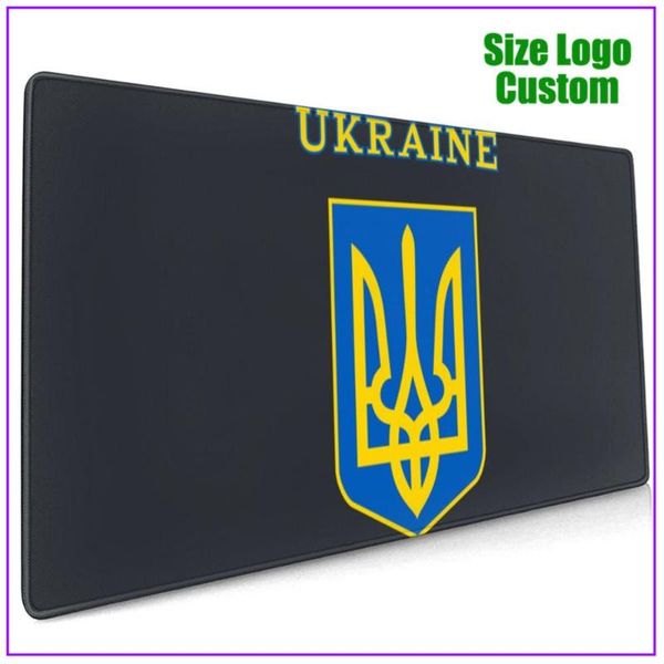

mouse pads & wrist rests ukraine coat of arms ukrainian flag pad with support gel personalized custom cool long extended razer rgb large xxl