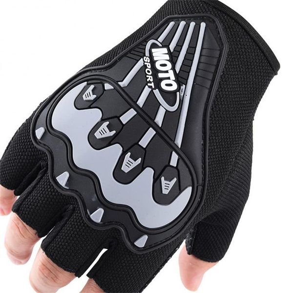 

cycling gloves 1pair bicycle half finger gel gym fitness sport men women mountain road bike mtb, Black