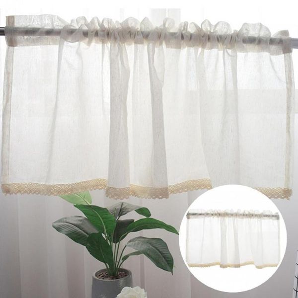 

curtain & drapes modern short decorative tear resistant polyester semi sheer solid color curtains
