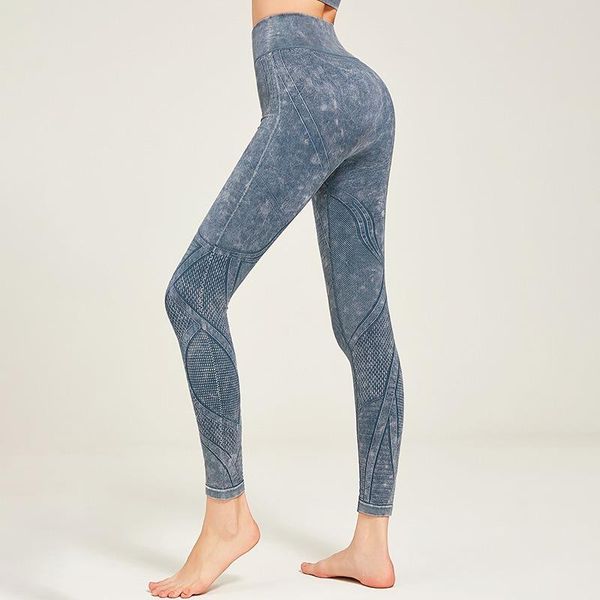 

seamless yoga pants women's sports running tight fitness high waist printed washable hips outfits, White;red
