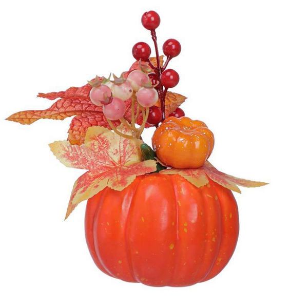 

decorative flowers & wreaths thanksgiving simulation decoration pumpkin shape innovative festival for f