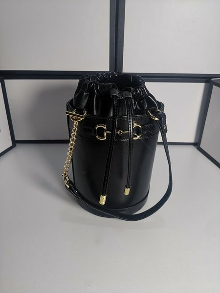 

ladies premium handbag cosmetic bucket fashion leather shoulder strap bag