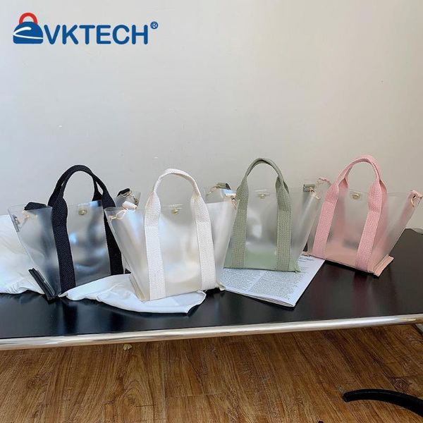 

evening bags women luxurious chains messenger bag transparent shoulder beach vacation fashion tote handbags