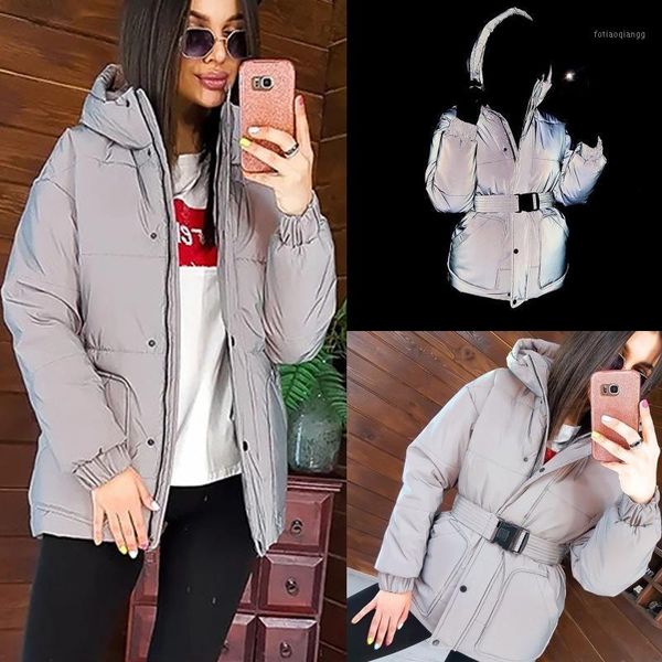 

women's jackets autumn thicken clothing down jacket 2021 women short loose parkas warm winter coat cotton-padded hooded outerwear, Black;brown