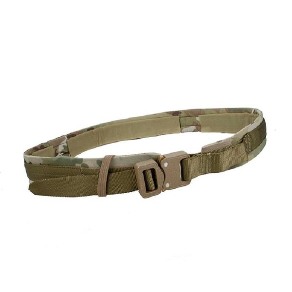 

waist support 3213-mc / belt multicam us imported fabric austria buckle, Black;gray