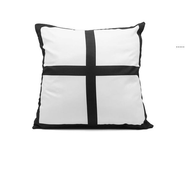 

heat transfer sublimation blanks pillowcase square 4 block diy printing p pillow cushion cover wedding birthday decor pillows nhe6085