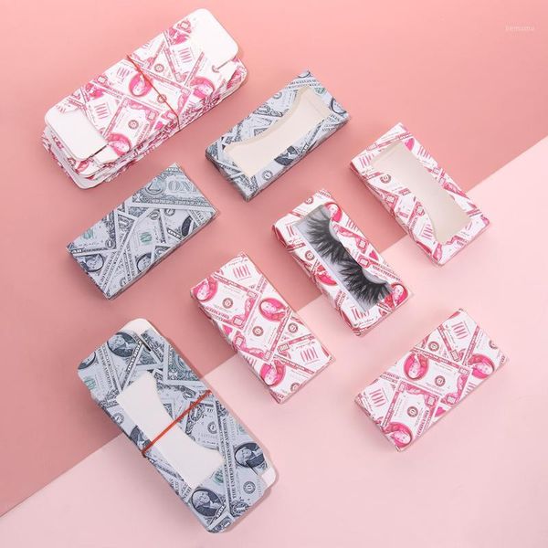 

pcs usd design eyelashes packaging box paper lash boxes eyelash empty case storage eye makeup tools1