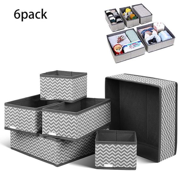 

storage drawers non-woven foldable drawer organizer clothes box desk closet for baby underwear bras socks