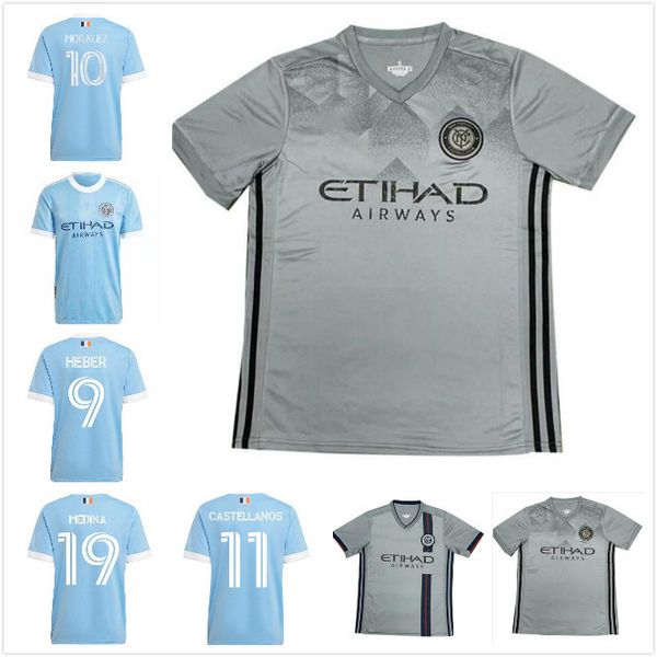 

2022 n 2021 ew york city fc soccer jerseys moralez heber lampard pirlo 20 21 football men and kids shirts, Black