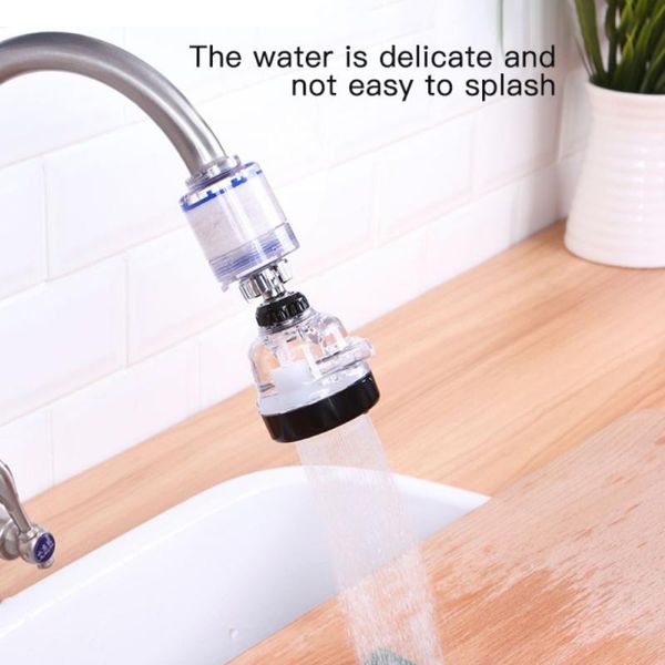

kitchen faucets 360Â° rotation double layer faucet filtration filter third gear supercharging water tap special sponge