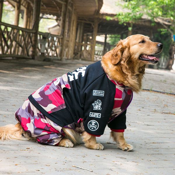 

four legged big dog cloth winter gold wool medium and large labrador husky cotton