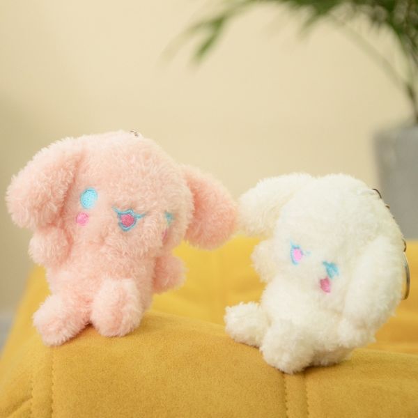 

cute cute dog plush toy little rabbit key chain book bag pendant doll